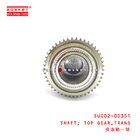 SU002-00351 Transmission Top Gear Shaft Suitable for ISUZU HINO300