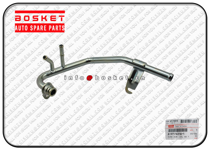 8971763161 8-97176316-1 Cylinder Head To Oil Cooler Pipe Assembly Suitable for ISUZU NKR NPR