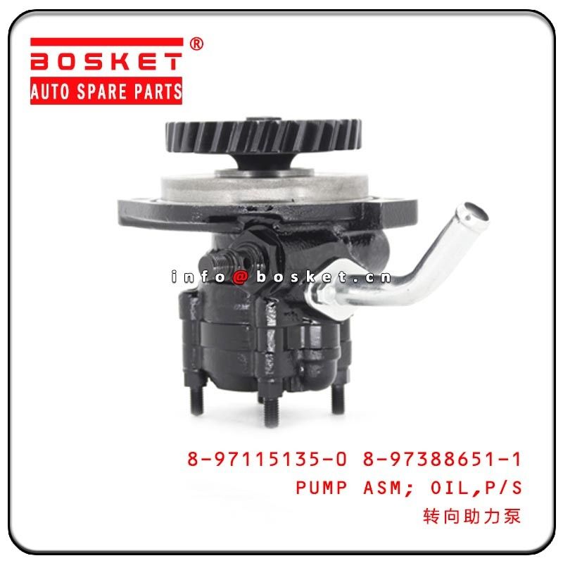 Power Steering Oil Pump Assembly For ISUZU 4HF1 NPR 8-97115135-0 8-97388651-1 8971151350 8973886511