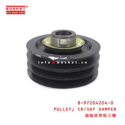 8-97204204-0 Crankshaft Damper Pulley 8972042040 For ISUZU NKR55 4JB1T