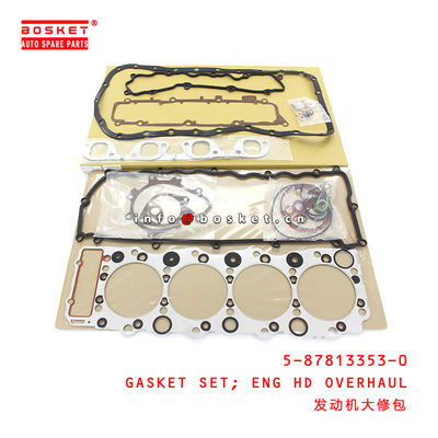 5-87813353-0 Engine Head Overhaul Gasket Set Suitable for ISUZU NPR71 4HG1 5878133530