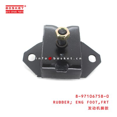 8-97106758-0 Front Engine Foot Rubber Suitable for ISUZU NK 8971067580