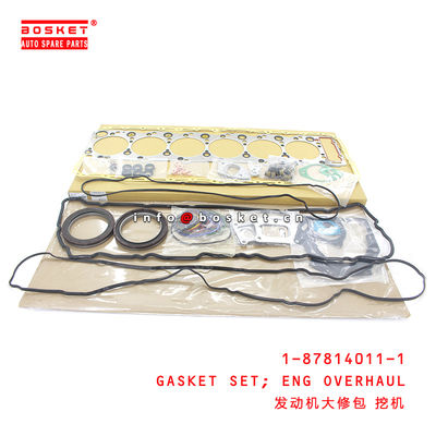 1-87814011-1 Engine Overhaul Gasket Set Suitable for ISUZU EX 6HK1 1878140111