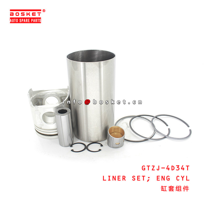 GTZJ-4D34T Engine Cylinder Liner Set Suitable for ISUZU  4D34T