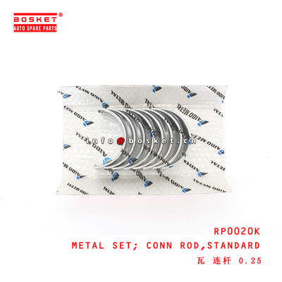 RP0020K Standard Connecting Rod Metal Set For ISUZU  4HK1 4HE1-T 4HF1 4HG1 4HJ1