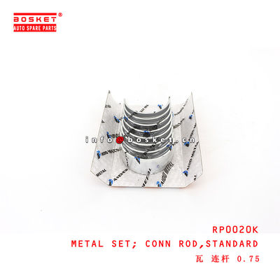 RP0020K Standard Connecting Rod Metal Set For ISUZU  4HF1-II 4HG1 4HJ1