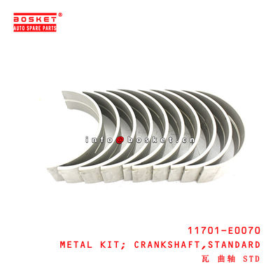 11701-E0070 Standard Crankshaft Metal Kit for ISUZU HINO300 N04C