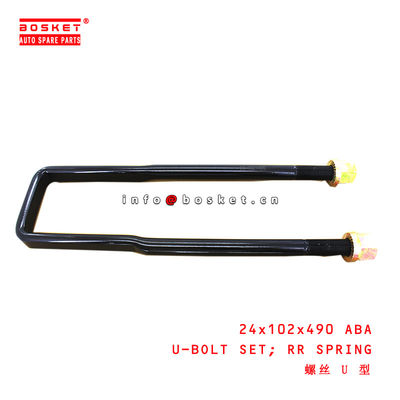 24x102x490 Rear Spring U-Bolt Set suitable for ISUZU UDPD
