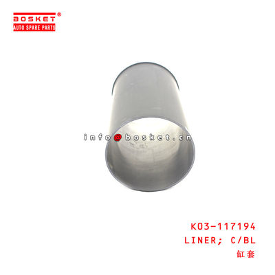 K03-117194 Cylinder Block Liner for ISUZU HINO J05E J08E