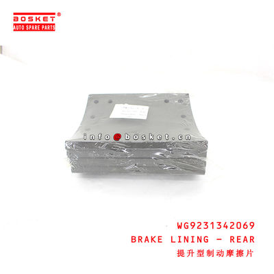 WG9231342069 Brake Lining Rear for ISUZU
