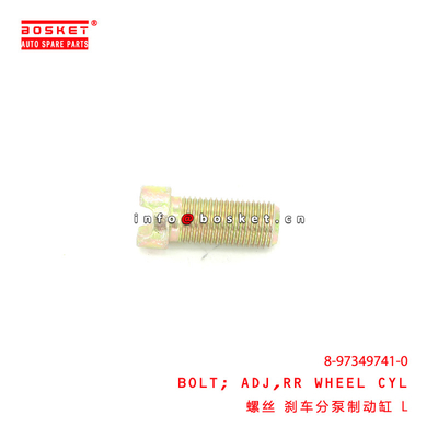 8-97349741-0 Rear Wheel Cylinder Adjuster Bolt  for ISUZU 700P 4HK1 8973497410