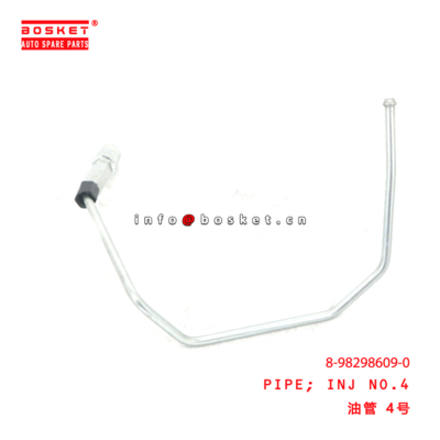 8-98298609-0 Injection NO.4 PIPE  for ISUZU  4HK1 8982986090