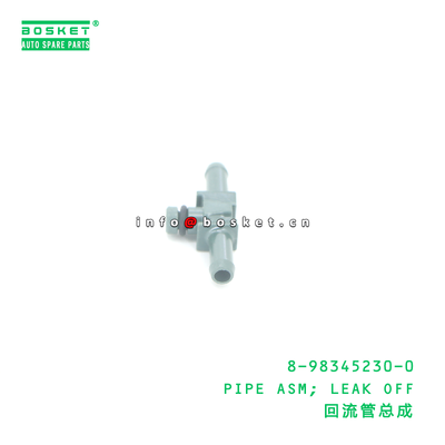 ISUZU 8983452300 Leak Off Pipe Assembly with High-Quality Steel Construction for ISUZU Trucks