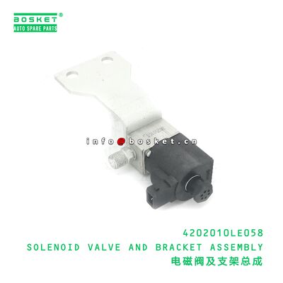 4202010LE058 SOLENOID VALVE AND BRACKET ASSEMBLY suitable for JAC N80 N90 4202010LE058