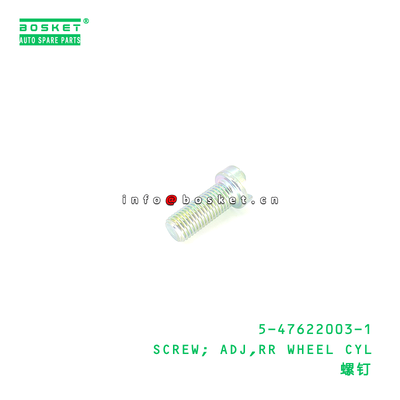 5-47622003-1 SCREW; ADJ,RR WHEEL CYL suitable for ISUZU 5476220031