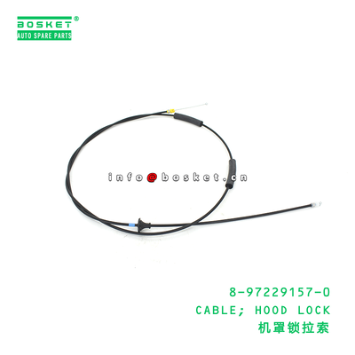 8-97229157-0 CABLE; HOOD LOCK suitable for ISUZU 8972291570
