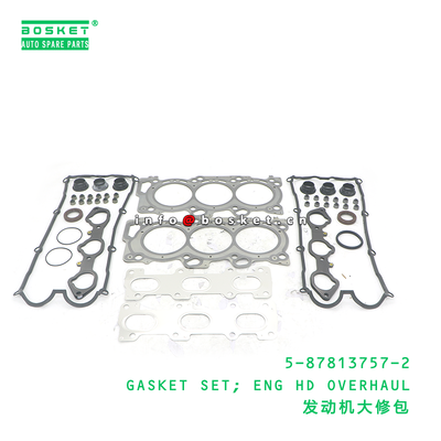 Gasket Set Engine Head Overhaul Kit Suitable for ISUZU 5878137572 with 1PCS Pack Quantities