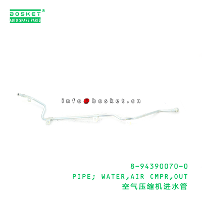 Water Air Compressor Pipe Suitable for ISUZU 8943900700 with 3 Months Warranty and 15-20 Days Delivery