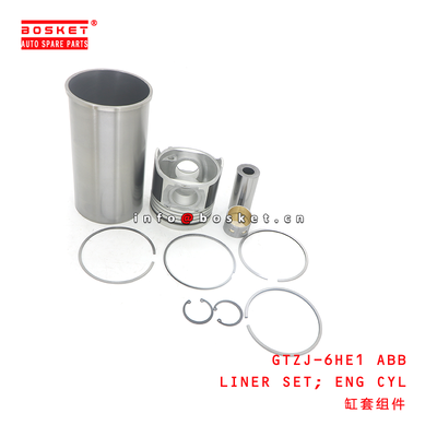 GTZJ-6HE1 ABB Liner Set Engine Cylinder Liner for ISUZU 6HE1 with 3 Months Warranty