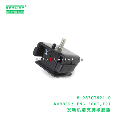8-98303821-0 RUBBER; ENG FOOT,FRT suitable for ISUZU ELF 300 8983038210