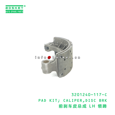 ISUZU FVR34 VC46 6UZ1 Brake Pad Kit with 3 Months Warranty and Neutral Box Packaging