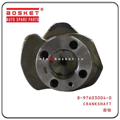 8-97603004-0 8976030040 Forged Steel Crankshaft For ISUZU 6HK1 6HE1