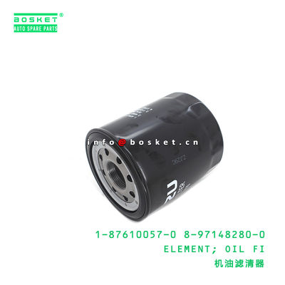 1-87610057-0 8-97148280-0 Oil Filter Element 1876100570 8971482800 for ISUZU FSR 4BD1 6HH1