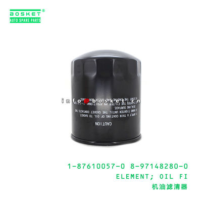 1-87610057-0 8-97148280-0 Oil Filter Element 1876100570 8971482800 for ISUZU FSR 4BD1 6HH1