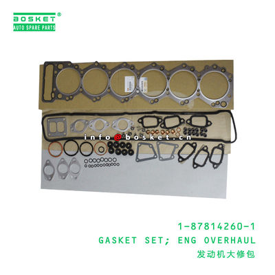 1-87814260-1 Engine Overhaul Gasket Set 1878142601 Suitable for ISUZU FVR