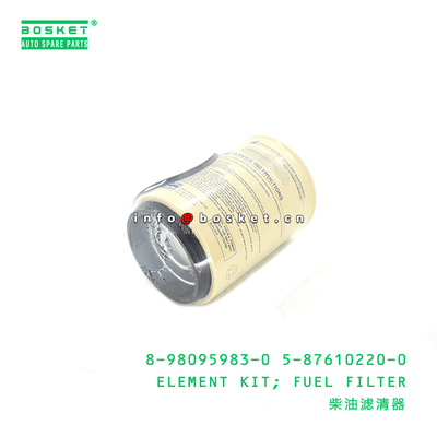 8-98095983-0 5-87610220-0 Fuel Filter Element Kit 8980959830 5876102200  For ISUZU R90T NPR75 4HK1