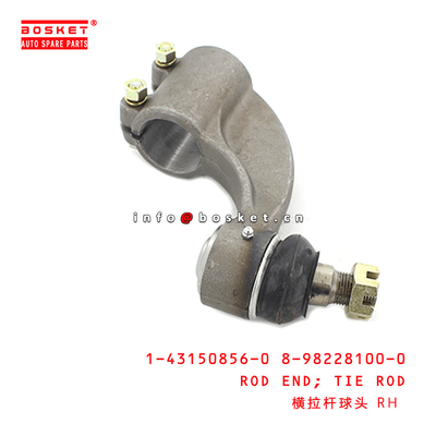 1-43150856-0 8-98228100-0 Tie Rod Rod End 1431508560 8982281000 Suitable for ISUZU CXZ51K 6WF1