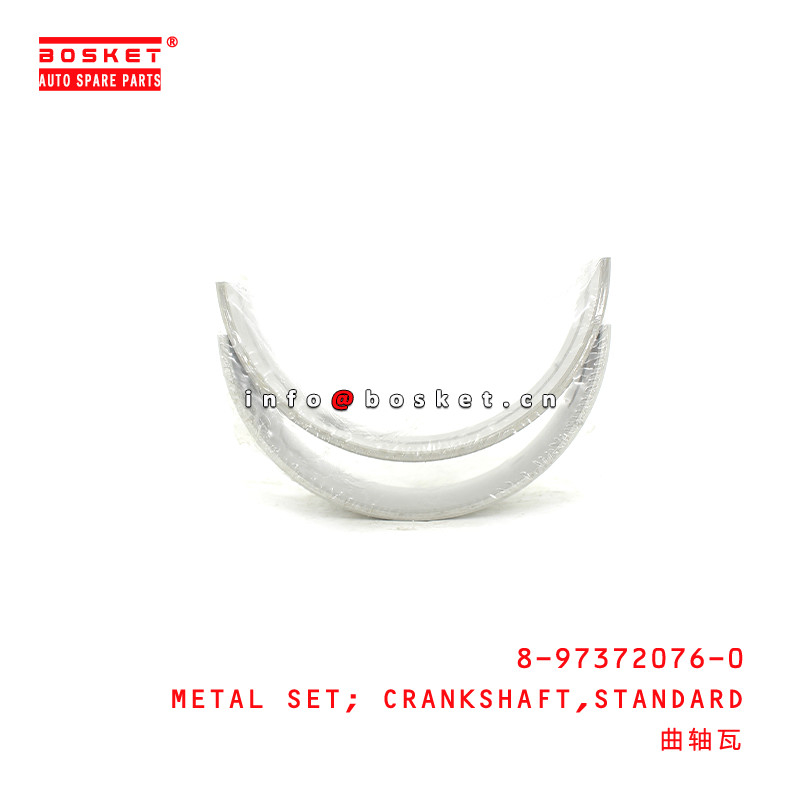 8-97372076-0 Standard Crankshaft Metal Set For ISUZU NKR 8973720760