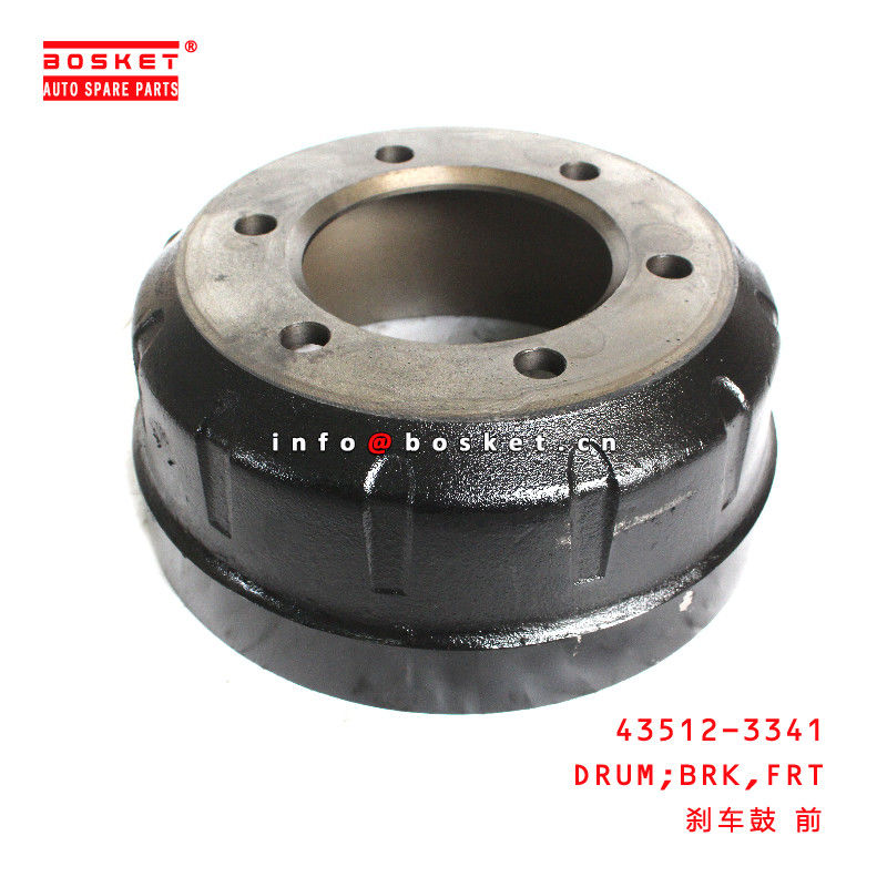 43512-3341 Front Brake Drum For ISUZU HINO 500