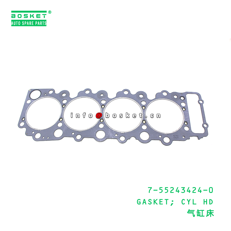 7-55243424-0 GASKET; CYL HD suitable for ISUZU 700P 4HK1 7552434240