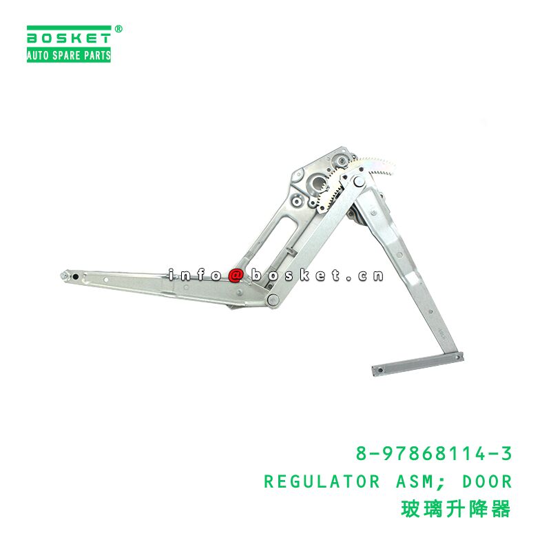 8-97868114-3 Door Regulator Assembly for ISUZU NKR 4JH1 8978681143 Window Regulator