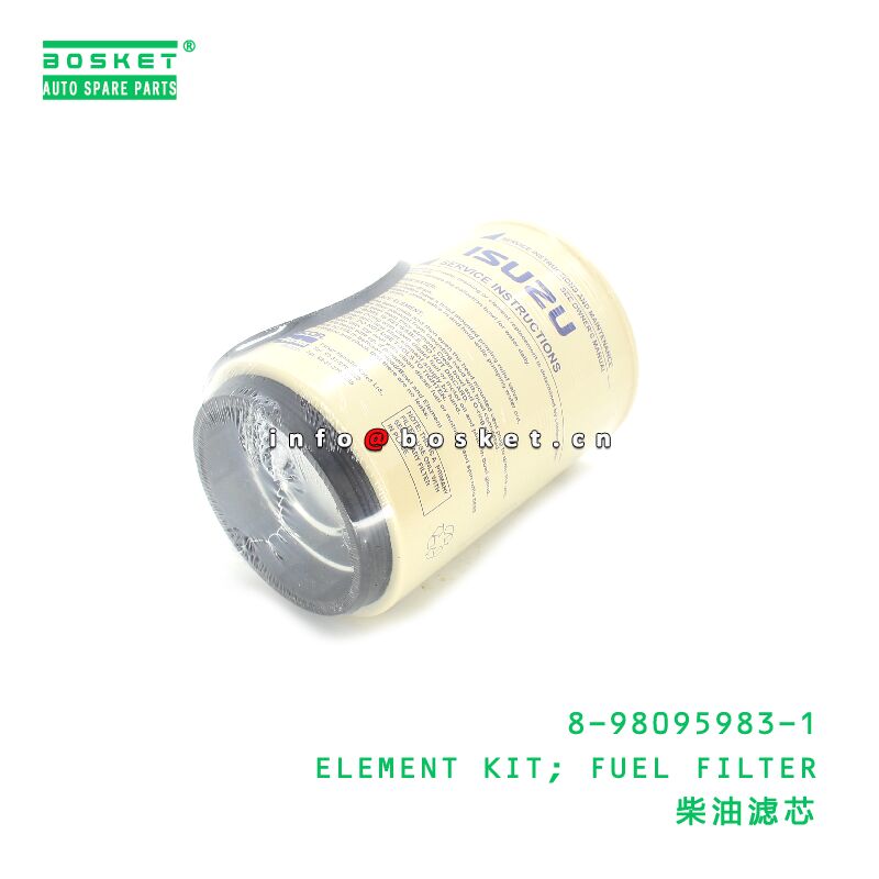 8-98095983-1 ELEMENT KIT; FUEL FILTER suitable for ISUZU NPR 4HK1 8980959831