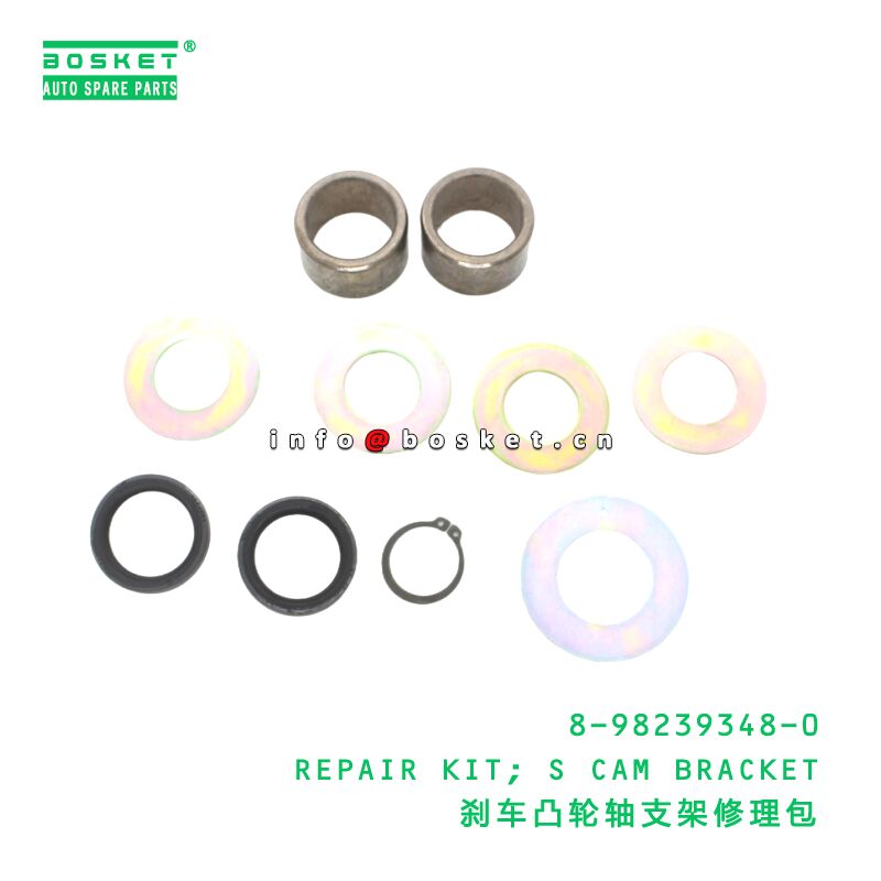 8-98239348-0 REPAIR KIT; S CAM BRACKET suitable for ISUZU NQR 8982393480
