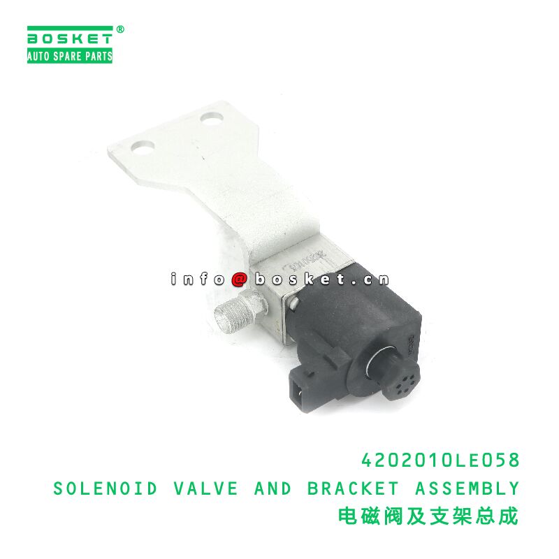 4202010LE058 SOLENOID VALVE AND BRACKET ASSEMBLY suitable for JAC N80 N90 4202010LE058
