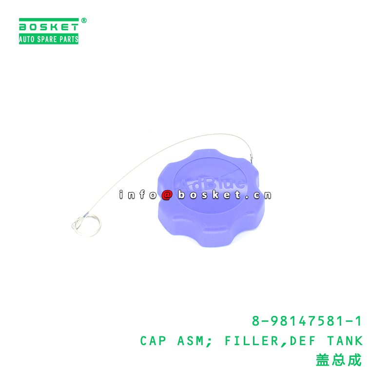 8-98147581-1 CAP ASM; FILLER,DEF TANK suitable for ISUZU 8981475811