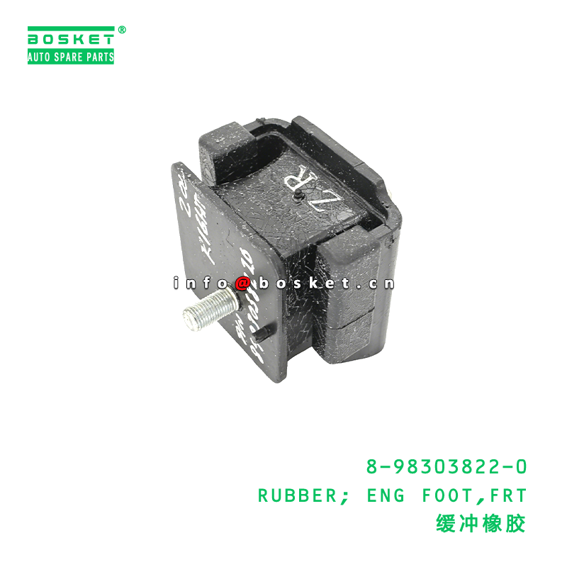 8-98303822-0 RUBBER; ENG FOOT,FRT Suitable for ISUZU 8983038220