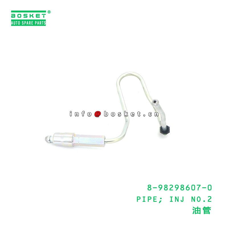 8-98298607-0 PIPE; INJ NO.2 suitable for ISUZU 4HK1 8982986070