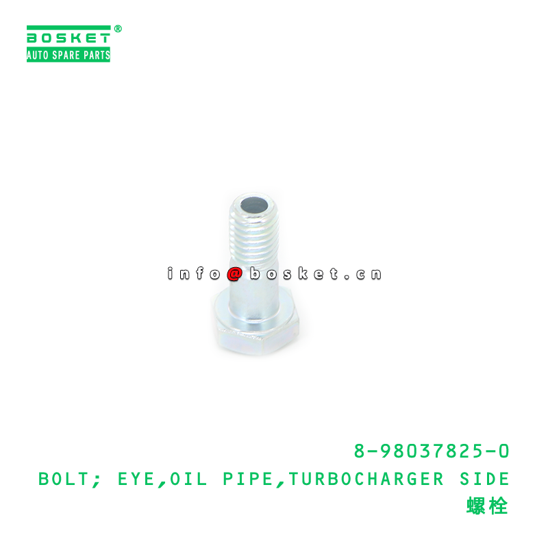 Oil Pipe Turbocharger Side Eye Bolt for ISUZU 8980378250 Truck Parts