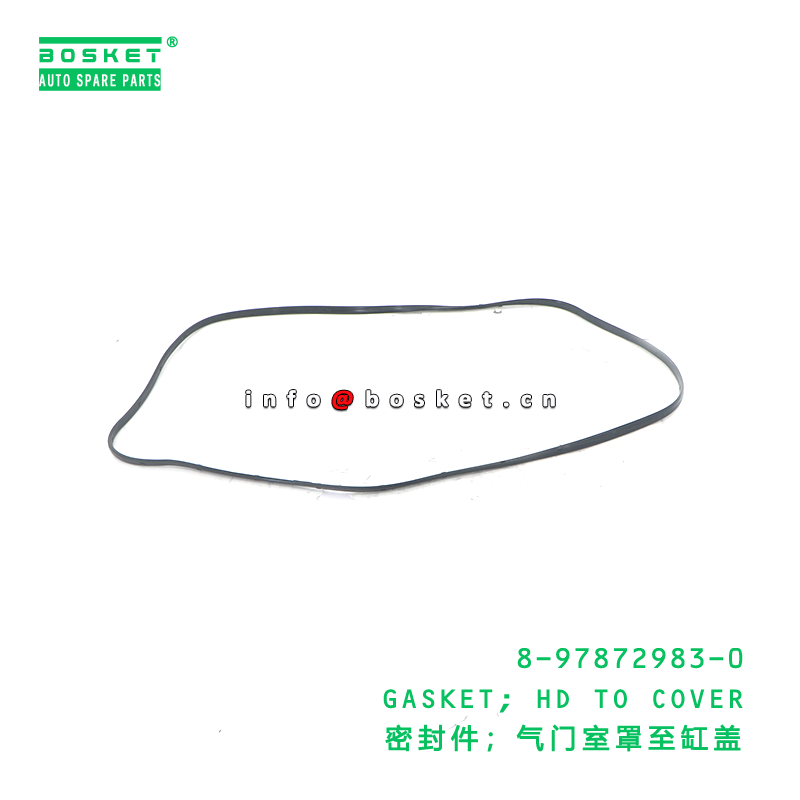 8-97872983-0 GASKET; HD TO COVER suitable for ISUZU 8978729830