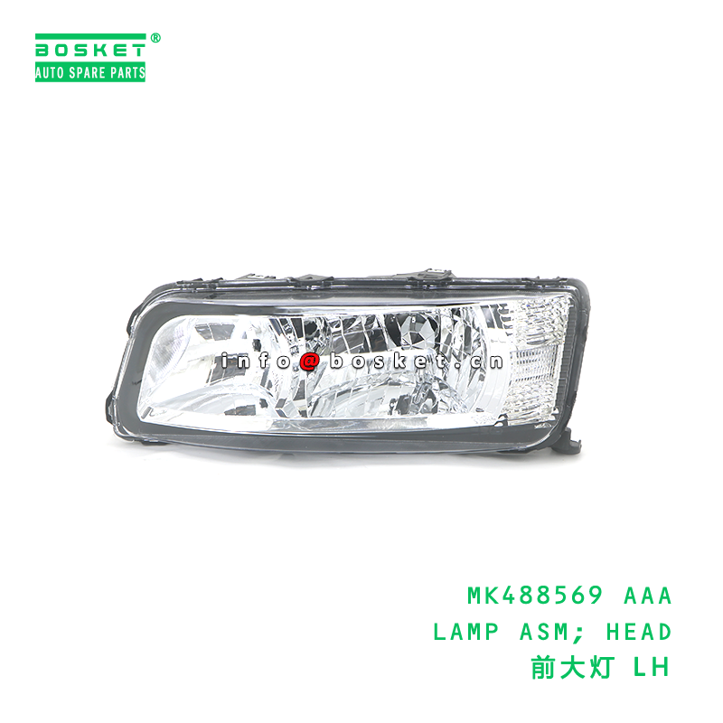 MK488569 AAA Head Lamp Assembly FUSO Compatible Headlight Assembly with 3 Months Warranty