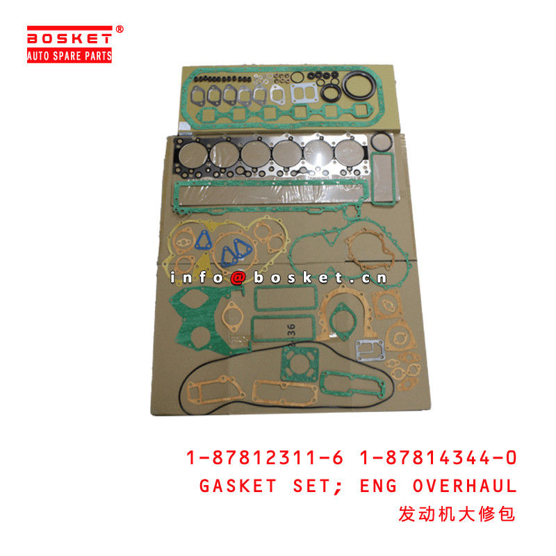 1-87812311-6 1-87814344-0 1878123116 1878143440 Engine Overhaul Gasket Set For ISUZU XE 6BG1