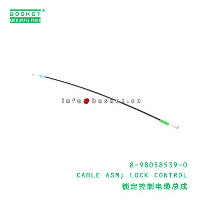 8-98058539-0 CABLE ASM; LOCK CONTROL suitable for ISUZU VC46 6UZ1 8980585390