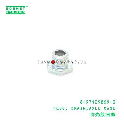 8-97109869-0 PlUG; DRAIN,AXLE CASE phù hợp với ISUZU 8971098690